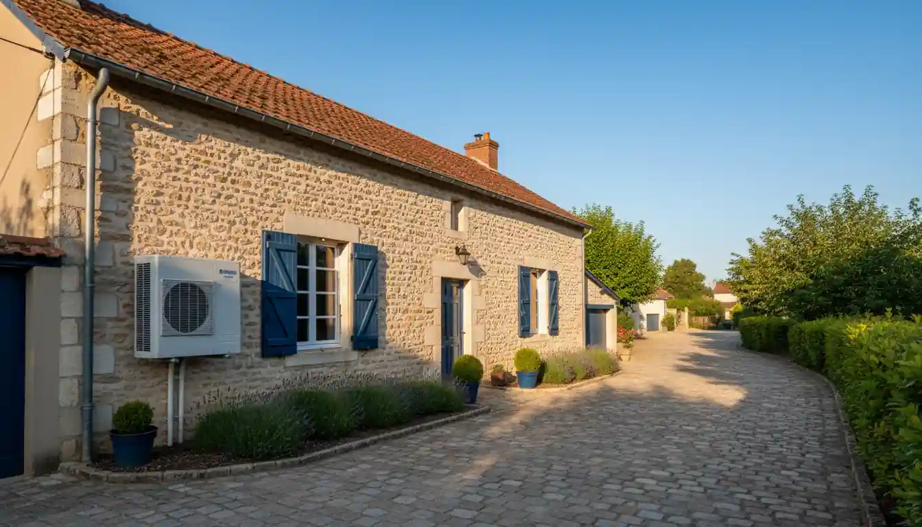 Installation pompe à chaleur à Airvault