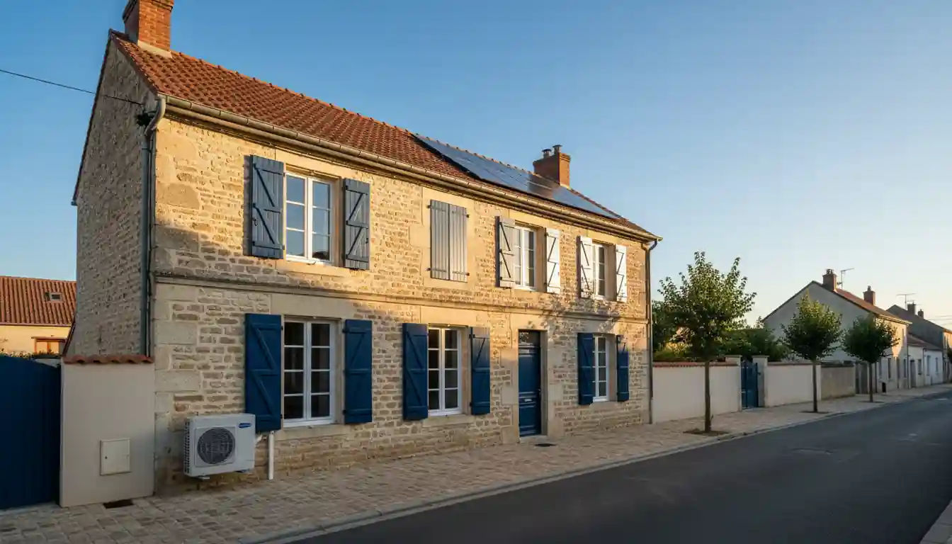 Installation pompe à chaleur à Cerizay