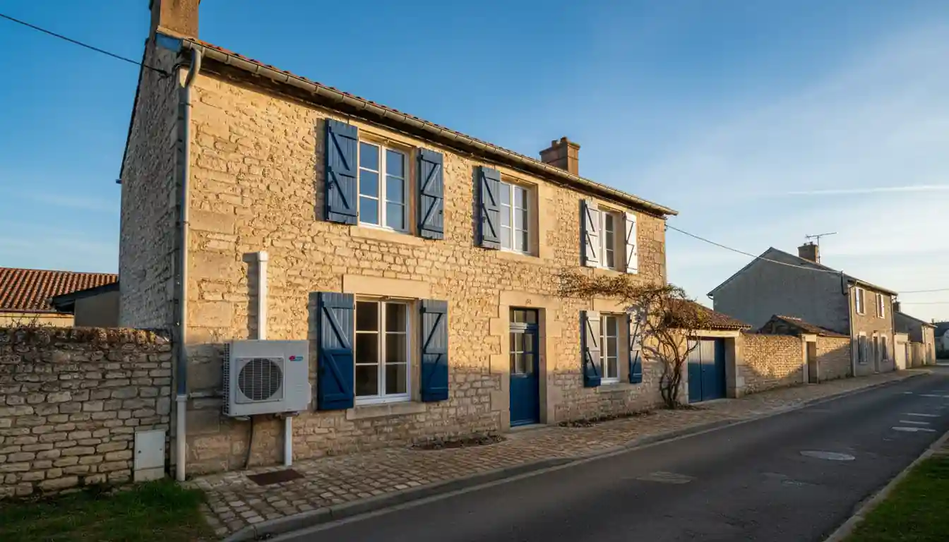 Installation pompe à chaleur à Faye-l'Abbesse