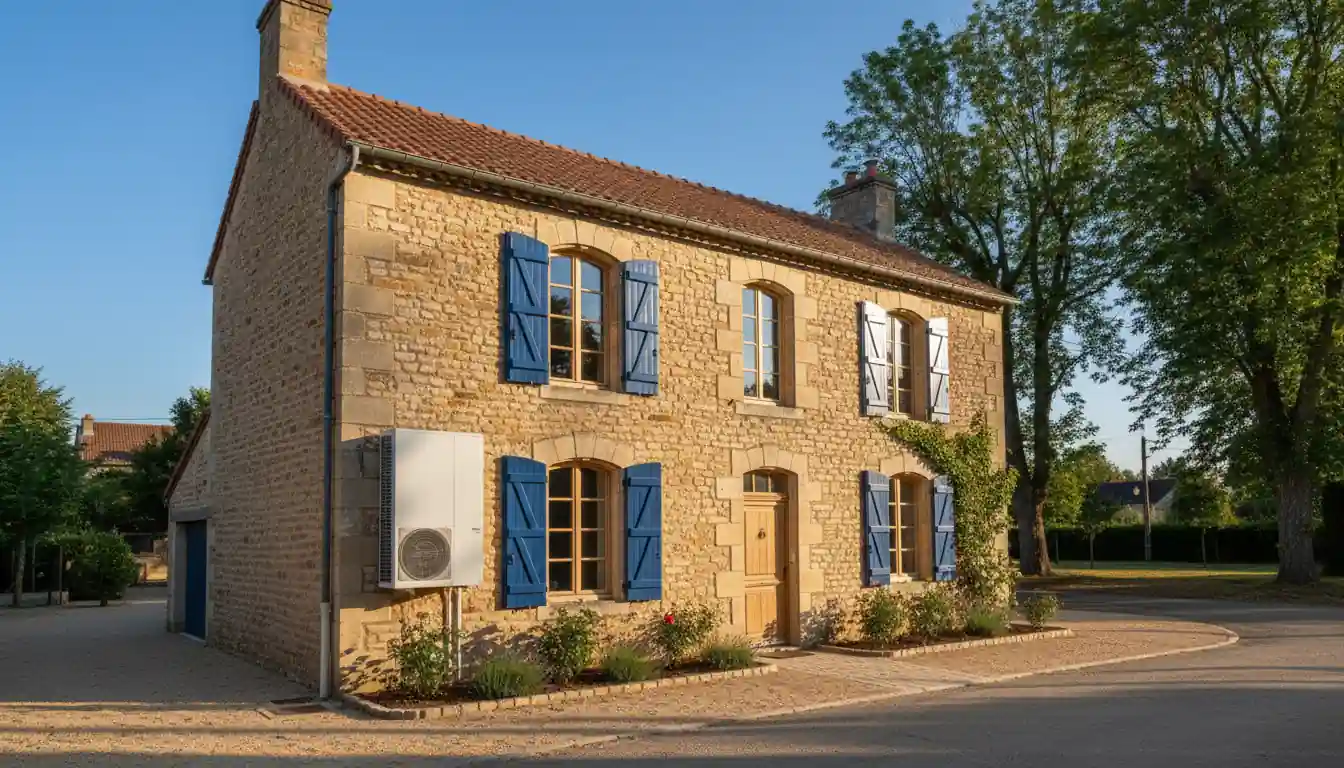 Installation pompe à chaleur à Massais